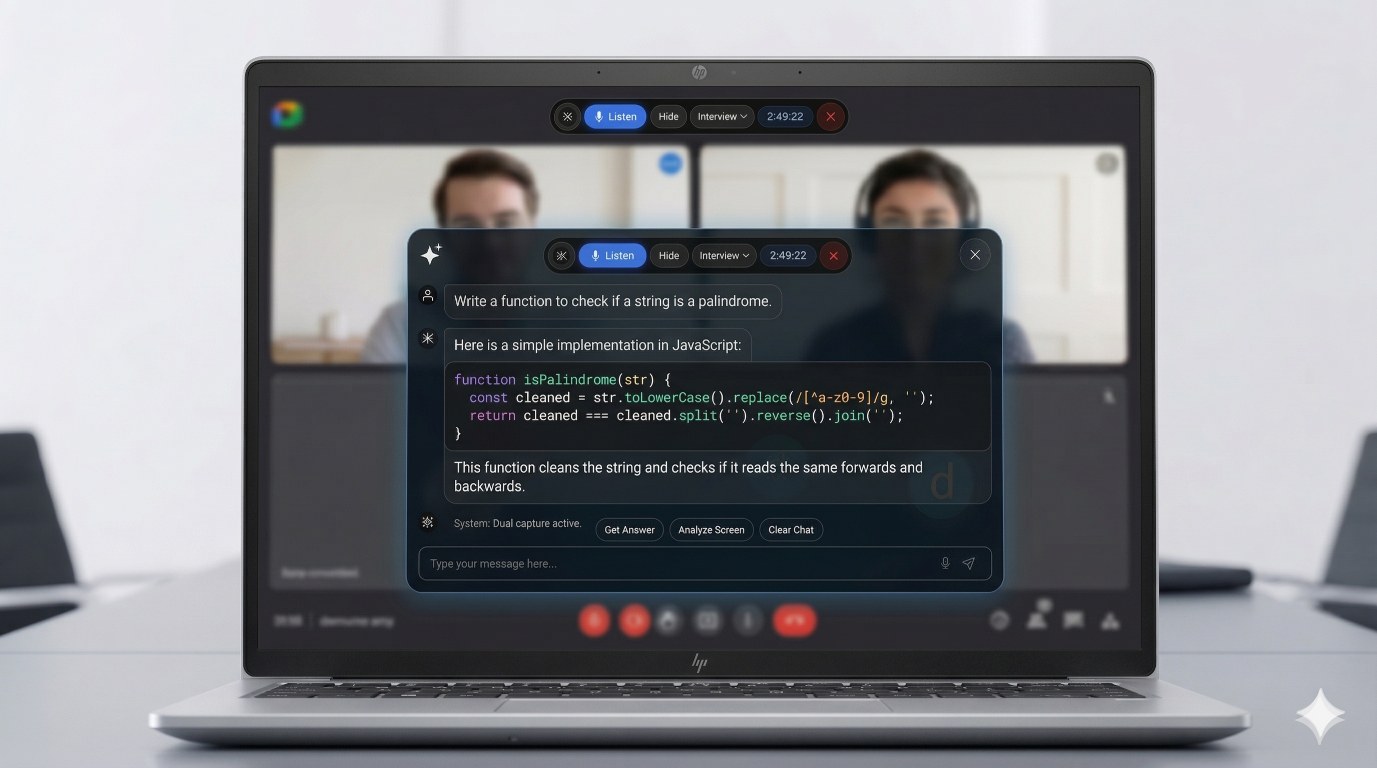 HelplyAI Real-Time Assistance